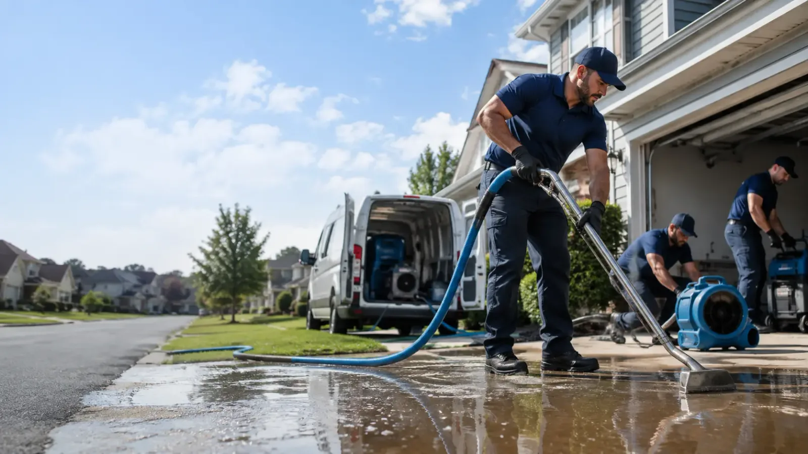 Flood Damage Restoration in Brownsville, IN